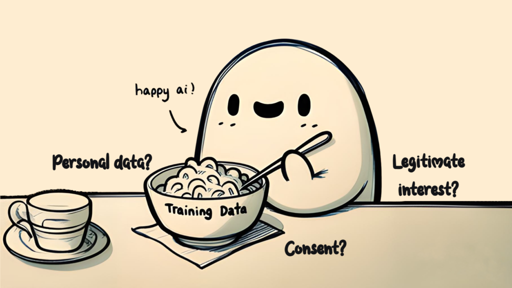 Baby AI eating training data